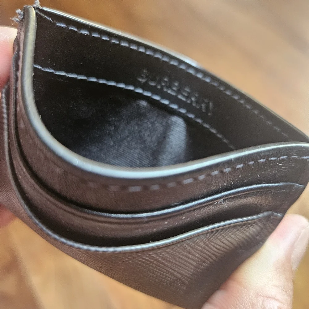Authentic Burberry Card Holder